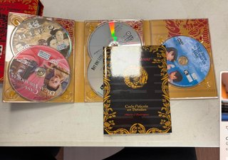 Lote 5 DVD Películas Zhang Yimou + Libro