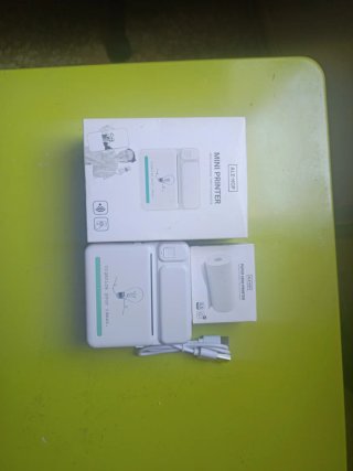 Mini Impresora ALE-HOP Blanca