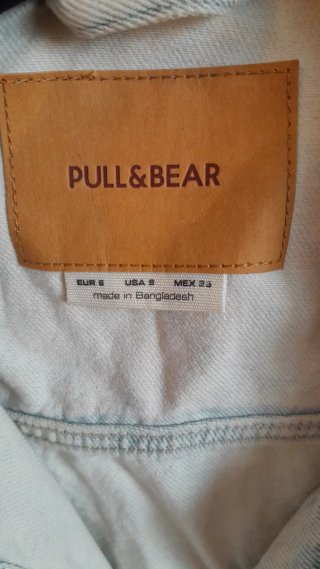 Cazadora tejana Pull&Bear talla S