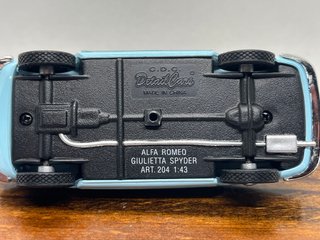 DETAIL CARS ALFA ROMEO GIULIETTA SPYDER,  ESC.1/43