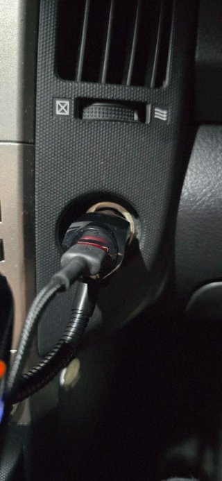 Transmisor FM Bluetooth Coche Gris Azul