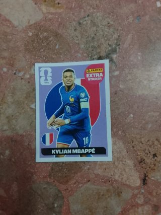 Cromos Panini Extra Kylian Mbappé