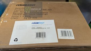 Tende Laterali Relaxdays, Set di 4, 2x3m, Pareti per Cena, Finestra e Cerniera, Impermeabili, Plastica PVC e PE, Bianco