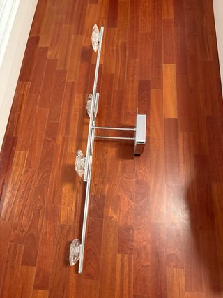 Lámpara de techo halógena cristal