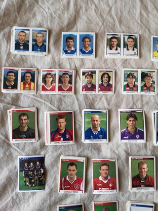 Lotto Figurine Calciatori Panini 1998-1999