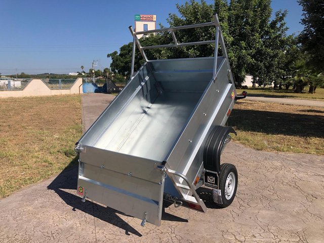 Remolque Caja Abierta Basculante Hidráulico