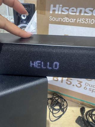 Barra de Sonido Hisense HS3100 3.1