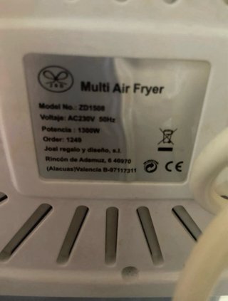 Freidora de Aire Multi JRD