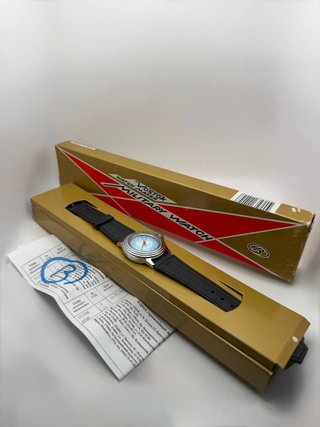 vintage Vostok Junior NOS 1998 2409A azzurro