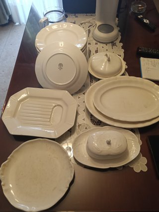 Lote Vajilla La Cartuja Porcelana