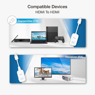 Transmisor y Receptor HDMI Inalámbrico EZCast 4K