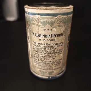 Cilindro Fonógrafo Columbia