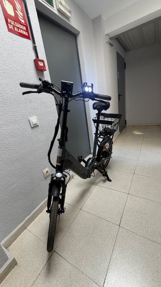 Bicicleta plegable eléctrica Moma