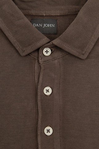 Polo uomo Dan John marrone