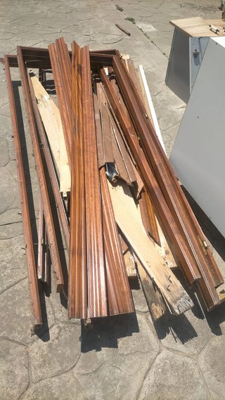 4 Puertas de madera a recoger