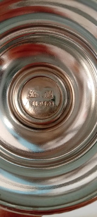 8 CUENCOS PEQUEÑOS DE ALPACA METAL PLATEADO