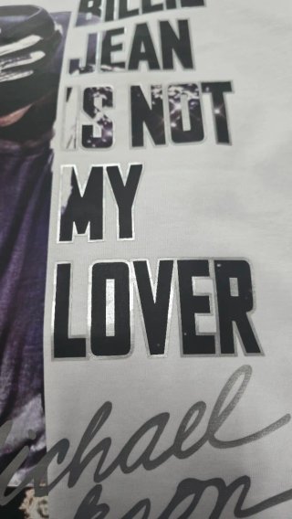 Camiseta Michael Jackson Billie Jean