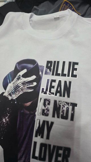 Camiseta Michael Jackson Billie Jean