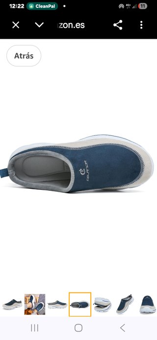 Zapatillas Zelanda Beige y Azul