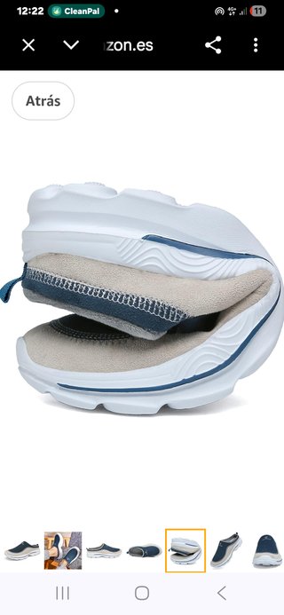 Zapatillas Zelanda Beige y Azul