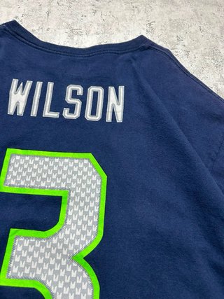 Vintage Seattle Seahawks NFL T-Shirt Navy Blue