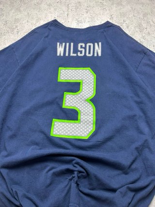 Vintage Seattle Seahawks NFL T-Shirt Navy Blue