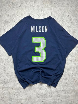 Vintage Seattle Seahawks NFL T-Shirt Navy Blue