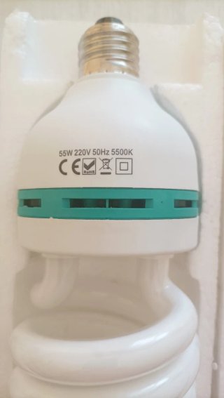 2 Focos Fotografía con Bombillas