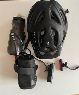 Bicicleta Rockrider ST530 + Accesorios