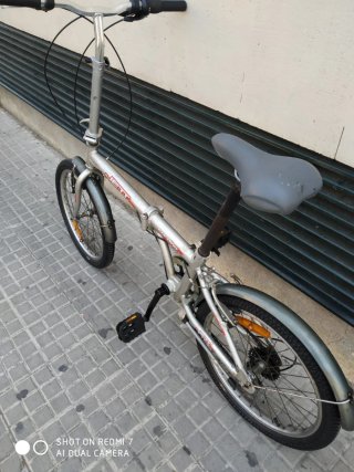 Bicicleta Plegable Aluminio Jett