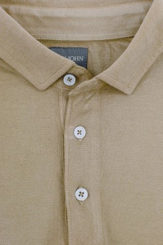 Polo Dan John Beige Uomo