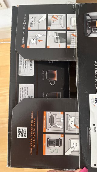 Cafetera Krups Sensation Automática