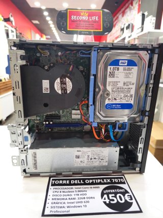 Torre Dell OptiPlex 7070 Intel i9