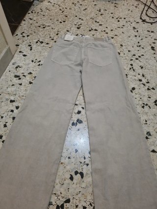 Pantalón tejano beige