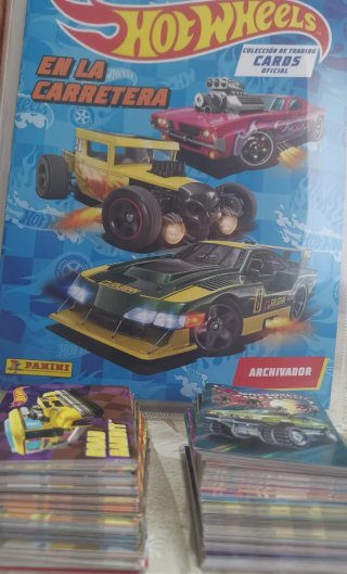 Hot Wheels Trading Cards Colección En la Carretera
