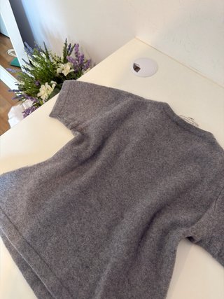 Jersey de Cachemira Gris