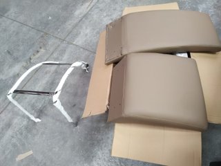 Pack 2 Sillas Comedor Arco Vison Piel Sintética