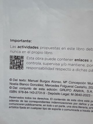 Libro Geografía Historia Anaya 4eso TRIMESTRE 1