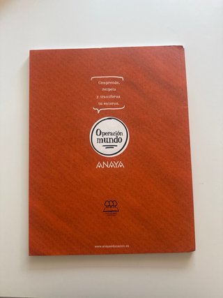 Libro Geografía Historia Anaya 4eso TRIMESTRE 1