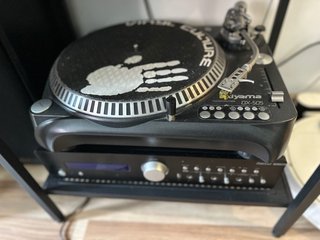 Tocadiscos DJ Akiyama DX-505 Ampli Fonestar AS-170