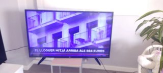 Televisor LG 43 Negro Funciona
