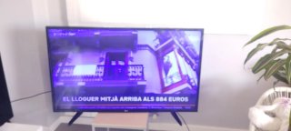 Televisor LG 43 Negro Funciona