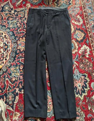 Traje Gris Oscuro Hombre Lana