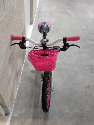 Bicicleta infantil niña rosa