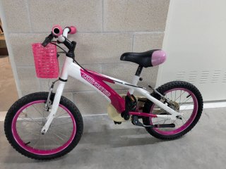 Bicicleta infantil niña rosa
