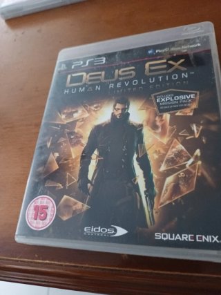 Deus Ex Human Revolution PS3 Edición Limitada