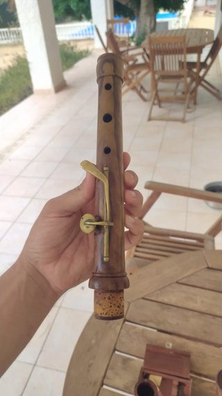 Tarota de madera para viento