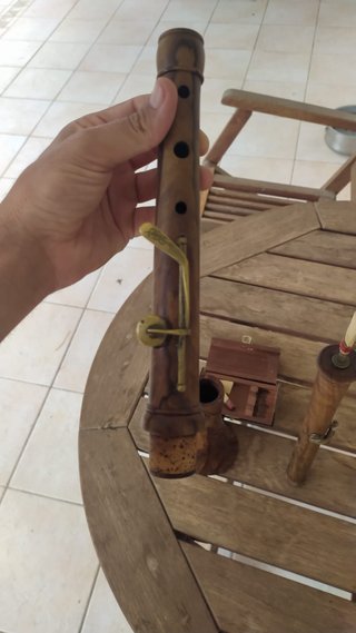 Tarota de madera para viento