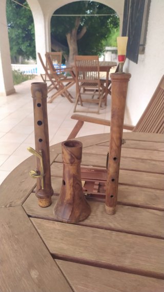 Tarota de madera para viento