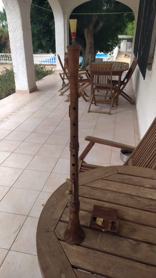 Tarota de madera para viento